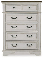 Commode à cinq tiroirs Blendon