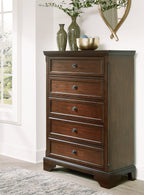 Commode à cinq tiroirs Trellington