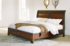 Lit de rangement Trellington King Sleigh