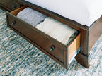 Lit de rangement Trellington King Sleigh