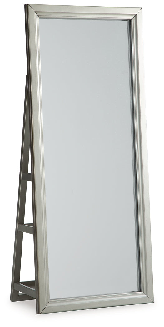 Miroir/rangement sur pied Evesen
