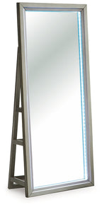 Miroir/rangement sur pied Evesen