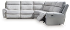 Canapé sectionnel inclinable électrique 5 pièces Social Pointe