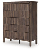Commode large à cinq tiroirs Pamytta