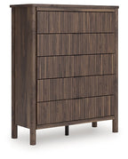 Commode large à cinq tiroirs Pamytta