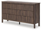 Commode à six tiroirs Pamytta