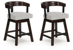 Tabouret de bar pivotant Haddigan UPH (2/CN)