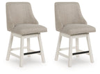 Tabouret de bar pivotant Robbinsdale UPH (2/CN)