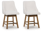 Tabouret de bar rembourré Cabalynn (2/CN)
