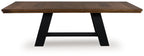 Table à rallonge de salle à manger Greddinton