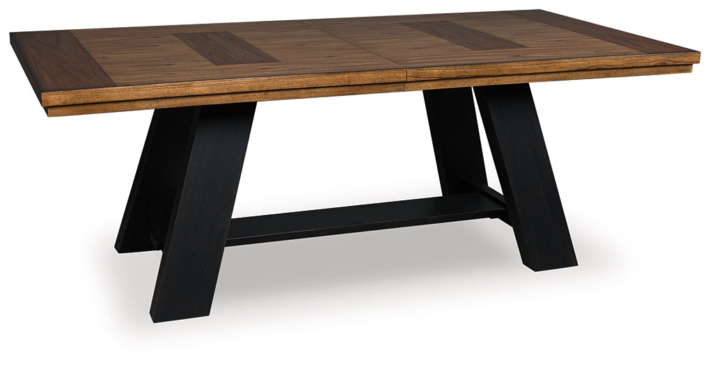 Table à rallonge de salle à manger Greddinton