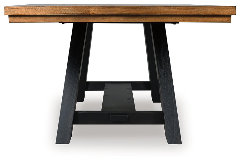Table à rallonge de salle à manger Greddinton