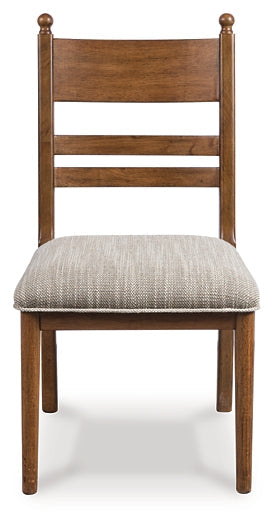 Chaise d'appoint UPH de salle à manger Greddinton (2/CN)