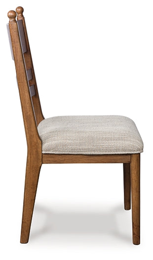 Chaise d'appoint UPH de salle à manger Greddinton (2/CN)
