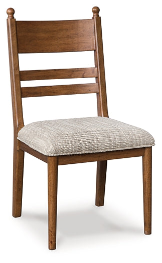 Chaise d'appoint UPH de salle à manger Greddinton (2/CN)