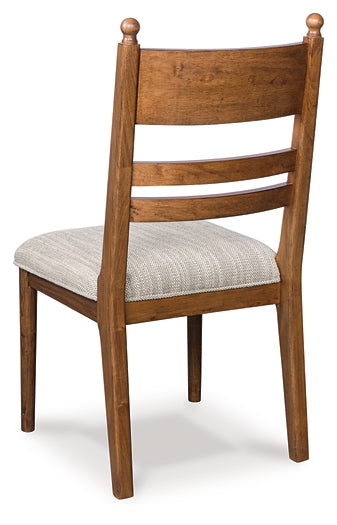 Chaise d'appoint UPH de salle à manger Greddinton (2/CN)