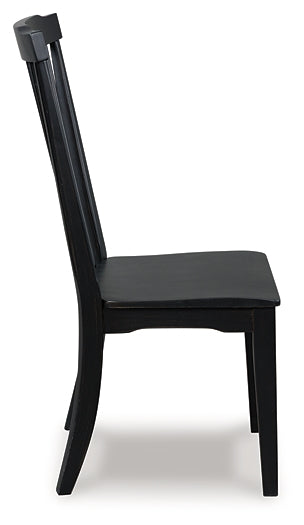 Chaise d'appoint de salle à manger Greddinton (2/CN)