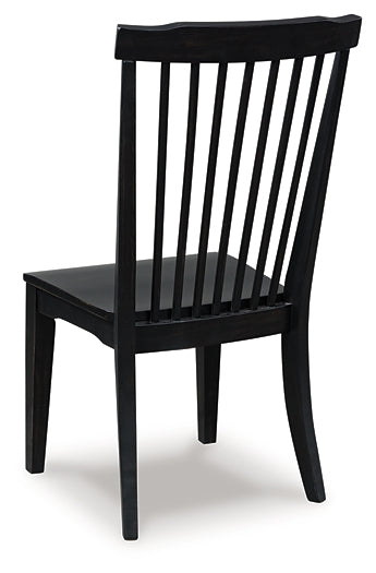 Chaise d'appoint de salle à manger Greddinton (2/CN)