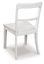 Chaise d'appoint UPH de salle à manger Greddinton (2/CN)