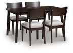 Ensemble de table de salle à manger Mallenette (5/CN)