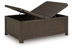 Table basse Breckington avec rangement