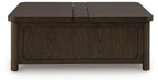 Table basse Breckington avec rangement