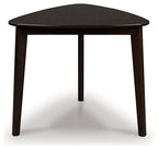 Table de salle à manger triangulaire Mallenette