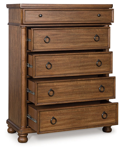 Commode à cinq tiroirs Rowlenstown