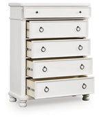 Commode à cinq tiroirs Rowlenstown