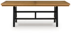 Table de salle à manger Galliden RECT EXT