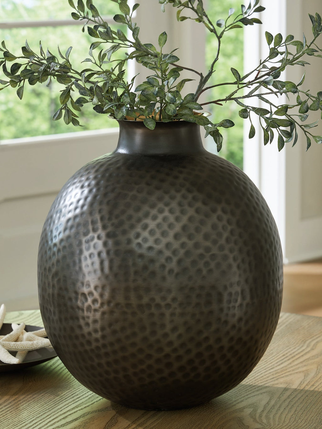 Vase en bois