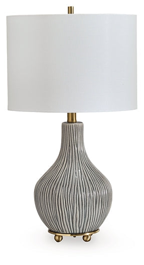 Lampe de table en céramique Judlen (1/CN)