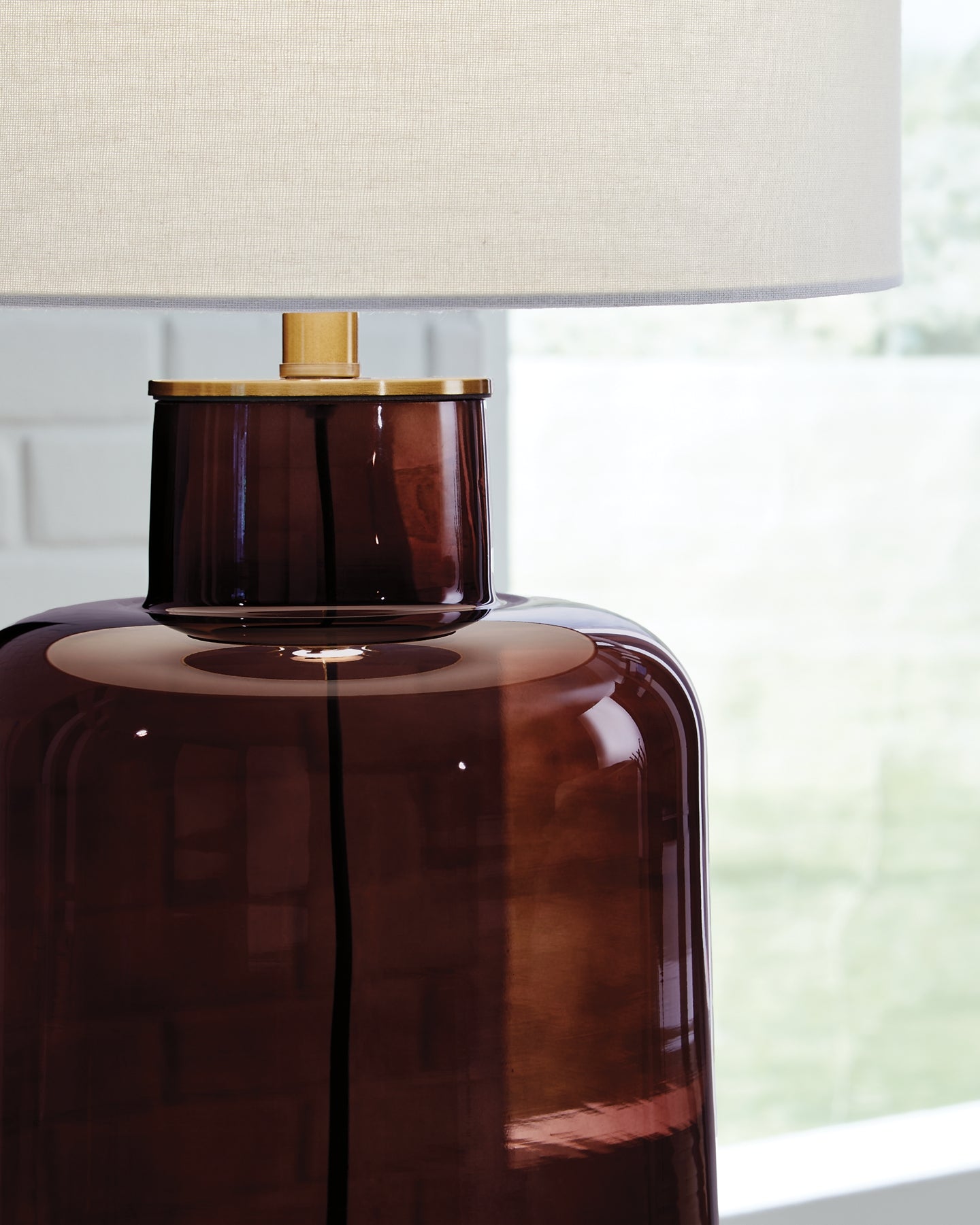 Lampe de table en verre Mette (1/CN)