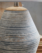 Lampe de table en terre cuite Lawrock (1/CN)