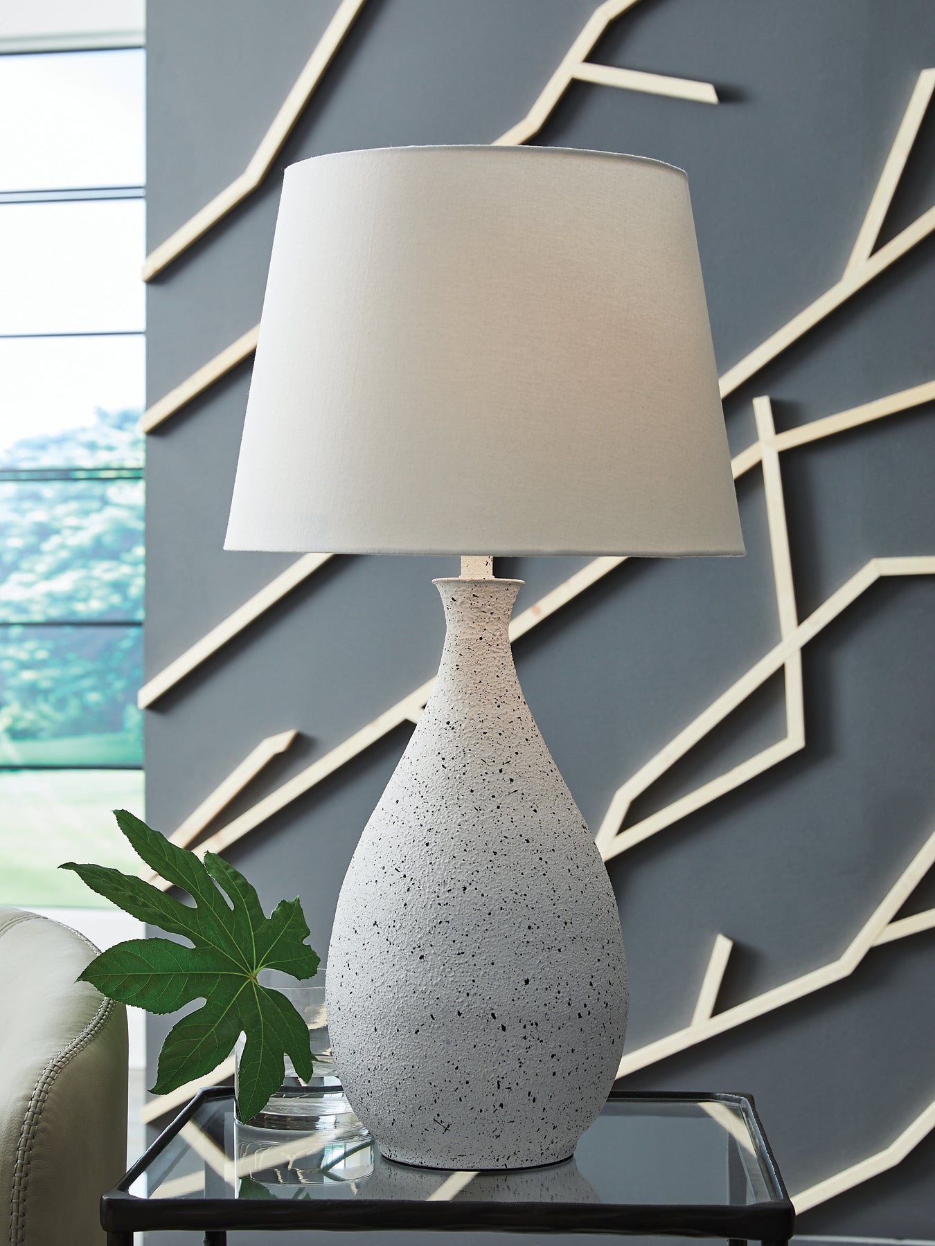 Lampe de table en métal Wyattford (1/CN)