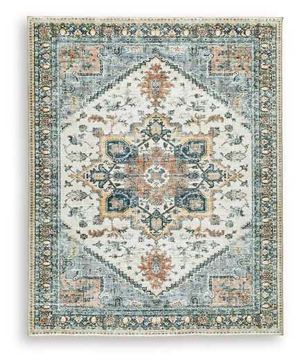 Tapis moyen en mousse à mémoire de forme Wallney