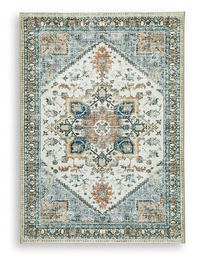 Tapis moyen en mousse à mémoire de forme Wallney