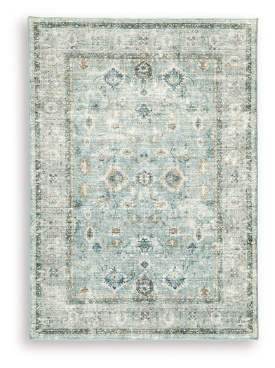 Tapis moyen en mousse à mémoire de forme Ladstoney