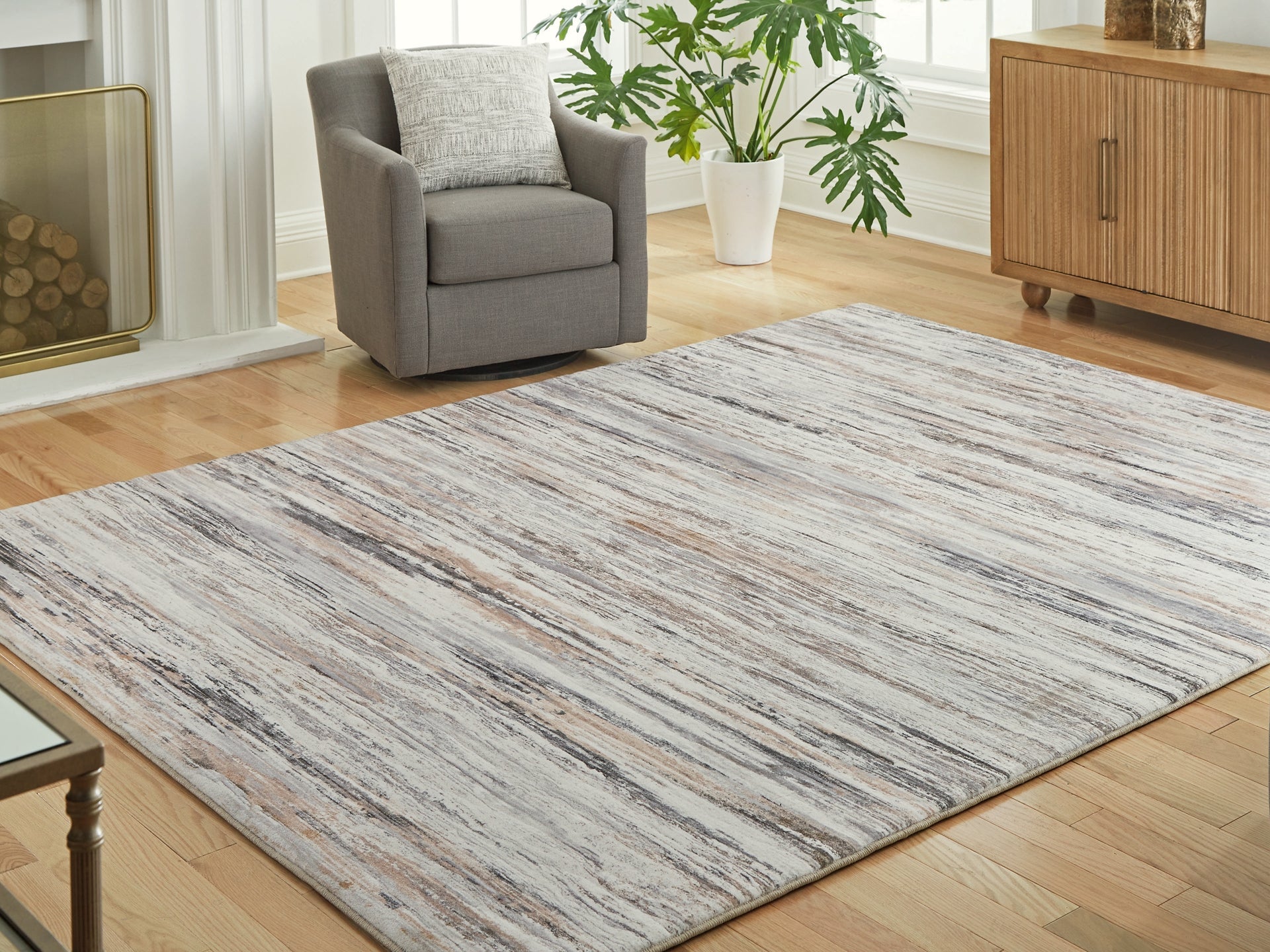 Tapis Nace en mousse à mémoire de forme de taille moyenne