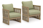 Chaise longue Serena Shores avec coussin (2/CN)