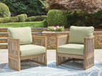 Chaise longue Serena Shores avec coussin (2/CN)