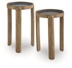 Ensemble de tables d'appoint Jossor (2/CN)