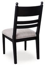 Chaise d'appoint UPH de salle à manger Greddinton (2/CN)