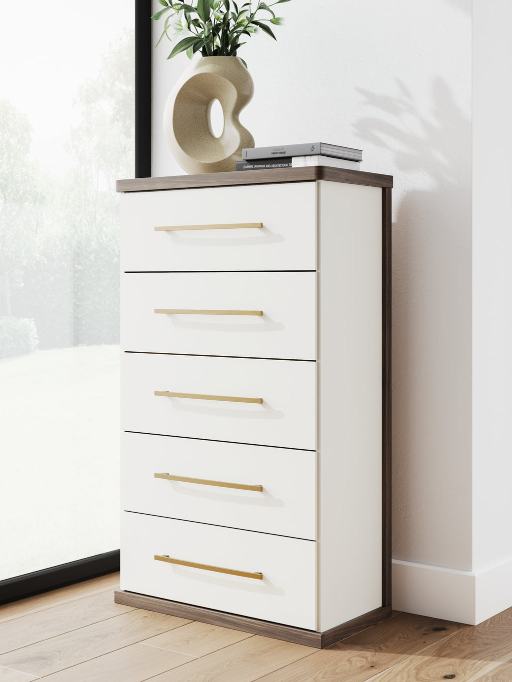 Commode à cinq tiroirs Kendanport