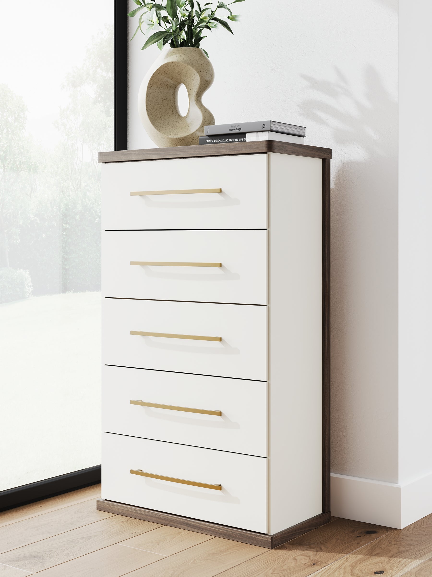 Commode à cinq tiroirs Kendanport