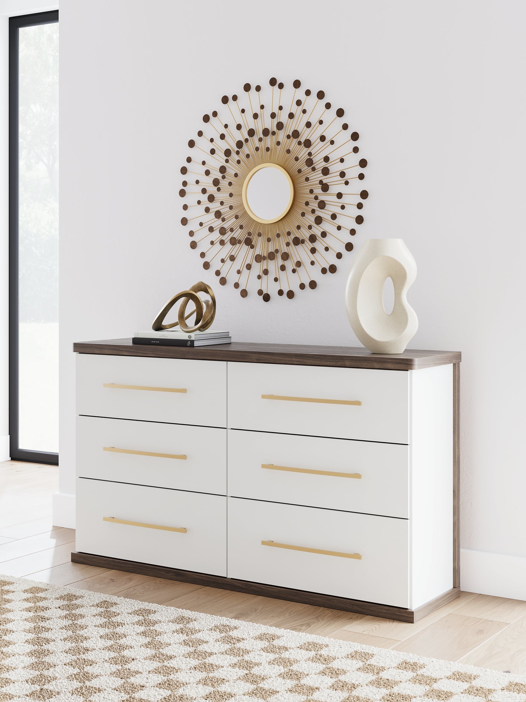 Commode à six tiroirs Kendanport