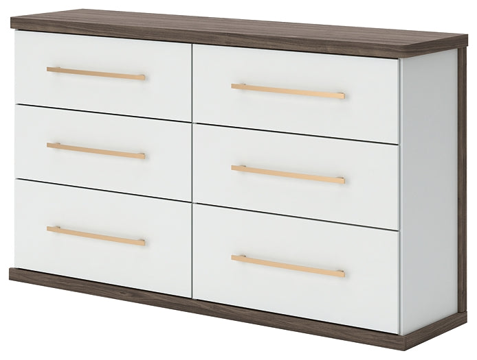 Commode à six tiroirs Kendanport
