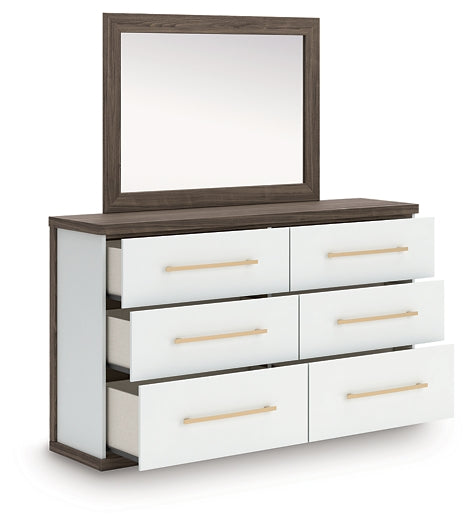 Commode et miroir Kendanport
