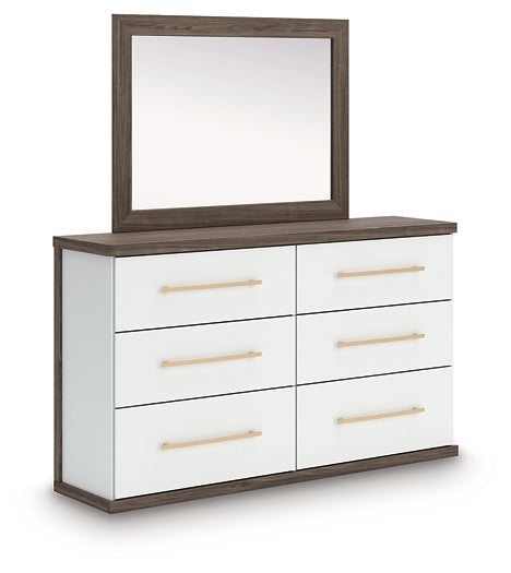 Commode et miroir Kendanport