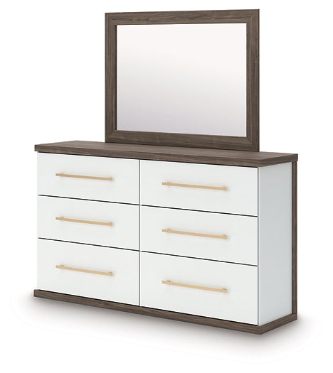 Commode et miroir Kendanport